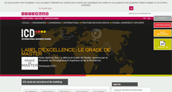 Desktop Screenshot of icd-ecoles.com