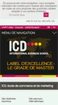 Mobile Screenshot of icd-ecoles.com